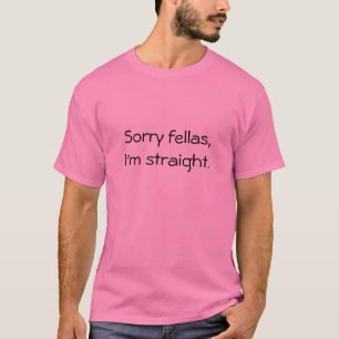 残念な農夫、私はまっすぐです Tシャツ