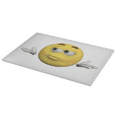 残念な顔文字 カッティングボード (角)
