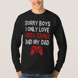 残念少年 私が愛するのはビデオゲームと父だけ Tシャツ