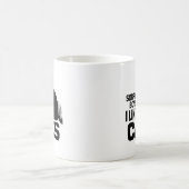 残念男子 猫が好きです -.png コーヒーマグカップ (中央)