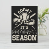 残念私はソフトボールのTシャツを傾けます カード (スタンド正面)