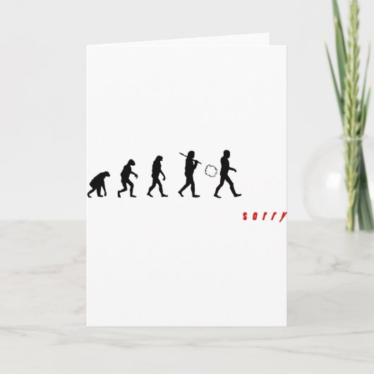 残念私は屁をしました! カード (正面)