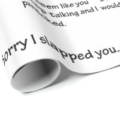 残念私は…強く打ちました ラッピングペーパー (ロールコーナー)