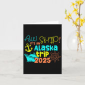 残念!アラスカ旅行2025 カード (黄色い花)