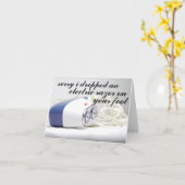 残念 カード (黄色い花)