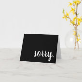 残念 カード (黄色い花)