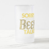 残念…曇らされたガラスのマグを話すビールである フロストグラスビールジョッキ (中央)