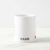 残業中毒 (ざんぎょうちゅうどく) マグカップ (中央)