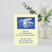 残虐なマスのはがき ポストカード (スタンド正面)