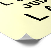 残虐な弁護士の名おもしろい前 ポスター (角)