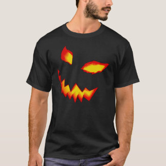 残酷なカボチャロゴ Tシャツ
