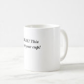 残酷なムーサ"男!" コーヒー・マグ コーヒーマグカップ (正面右)