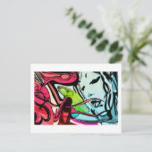 残酷な実験はがき ポストカード (スタンド正面)