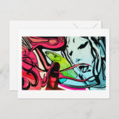 残酷な実験はがき ポストカード (正面/裏面)