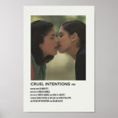 残酷な意図1999 ポスター (正面)