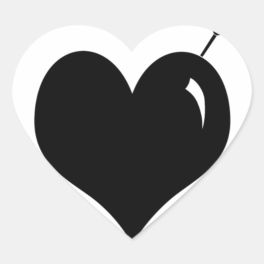 残酷な愛ハートシール ハートシール (正面)