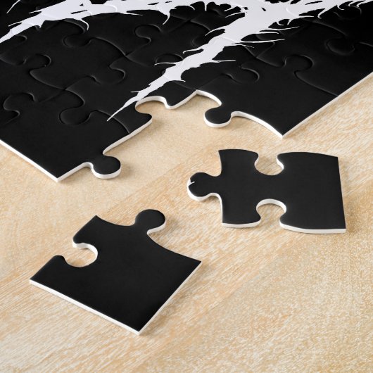 残酷な死の金属をばたんと閉めること ジグソーパズル (側面)