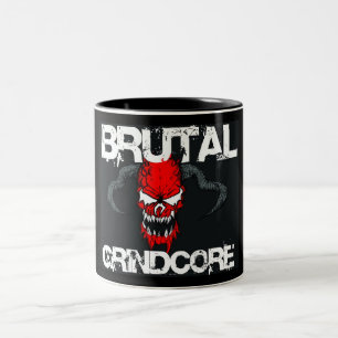 残酷なGrindcore ツートーンマグカップ