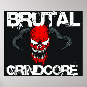 残酷なGrindcore ポスター