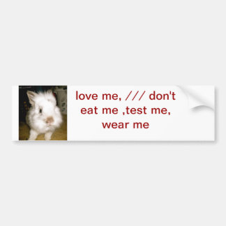 残酷は放します バンパーステッカー