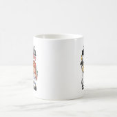 残酷クールな行きビーガン コーヒーマグカップ (中央)