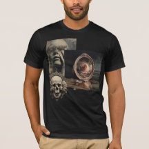 残響の聖櫃 – 神秘のコラージュTシャツ