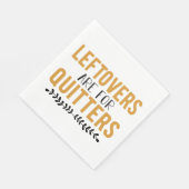 残飯は支離滅裂だ スタンダードランチョンナプキン (角)