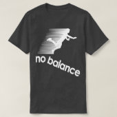 残高なし Tシャツ (デザイン正面)