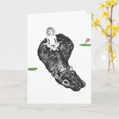 残高の検索 – グリーティングカード (黄色い花)