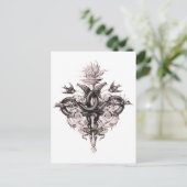 残高はがきの記号 ポストカード (スタンド正面)