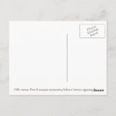 残高はがきの記号 ポストカード (裏面)