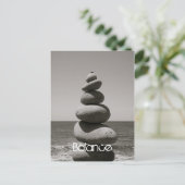 残高はがき ポストカード (スタンド正面)