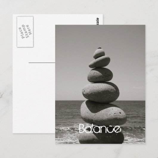 残高はがき ポストカード (正面/裏面)