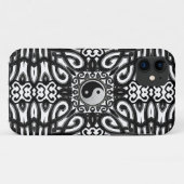 残高白黒陰陽デコールiPhone 5ケース Case-Mate iPhoneケース (裏面(横))