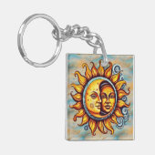 残高 キーホルダー (正面左)