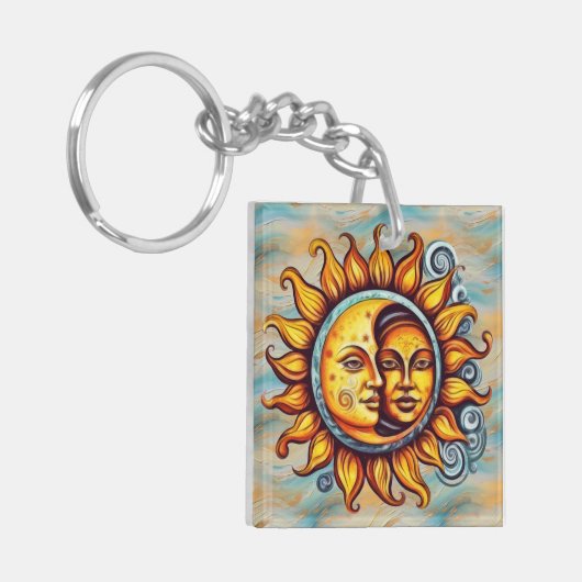 残高 キーホルダー (正面左)