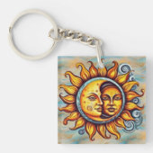 残高 キーホルダー (正面)