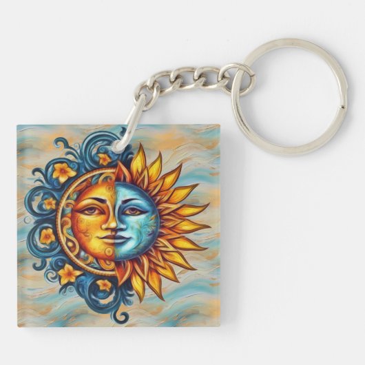 残高 キーホルダー (裏面)