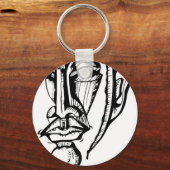 残高 キーホルダー (正面)