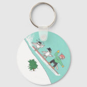 残高 キーホルダー (正面)