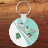 残高 キーホルダー (正面)