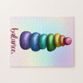 残高。チャレンジレインボーパズル ジグソーパズル (横)