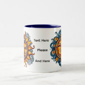 残高 ツートーンマグカップ (中央)