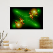 残高 ポスター (キッチン)