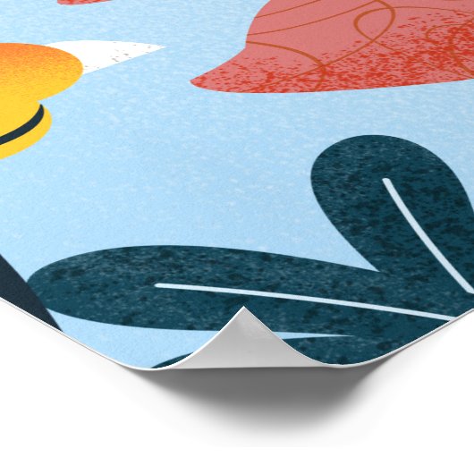 残高 ポスター (角)