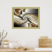 残高 ポスター (キッチン)