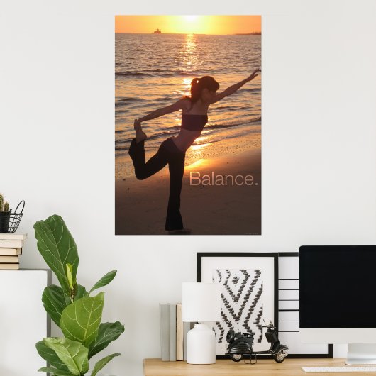 残高 ポスター (ホームオフィス)