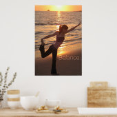 残高 ポスター (キッチン)