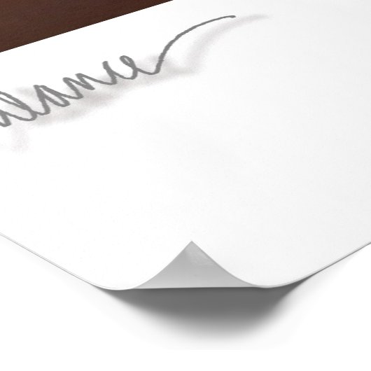 残高 ポスター (角)