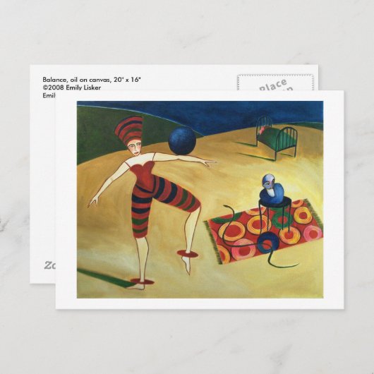 残高 ポストカード (正面/裏面)